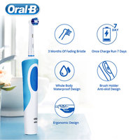 Oryginalna szczoteczka elektryczna Oral B Vitality obrotowy typ elekryczna szczoteczka do zębów precyzyjne czyszczenie wybielanie ochrona zębów twoja guma 2